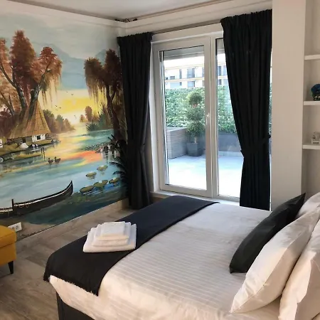 Beach Chic Penthouse Mamaia Nord 公寓 康斯坦察